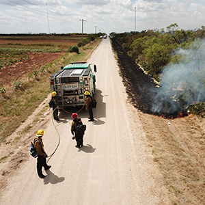 Increased wildfire potentialTexas A&M Forest Service